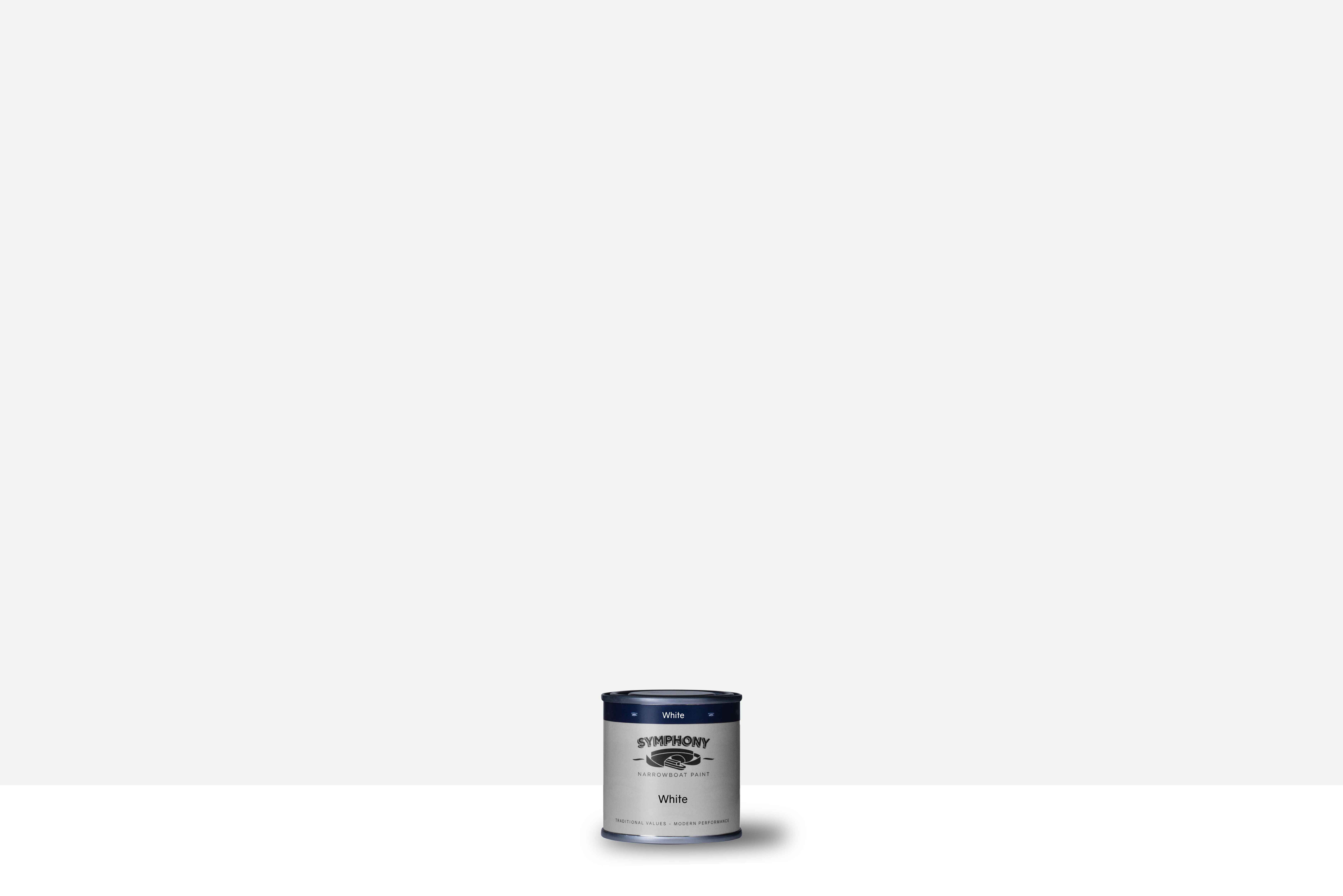 SAMPLE WHITE Symphony Narrowboat Paint